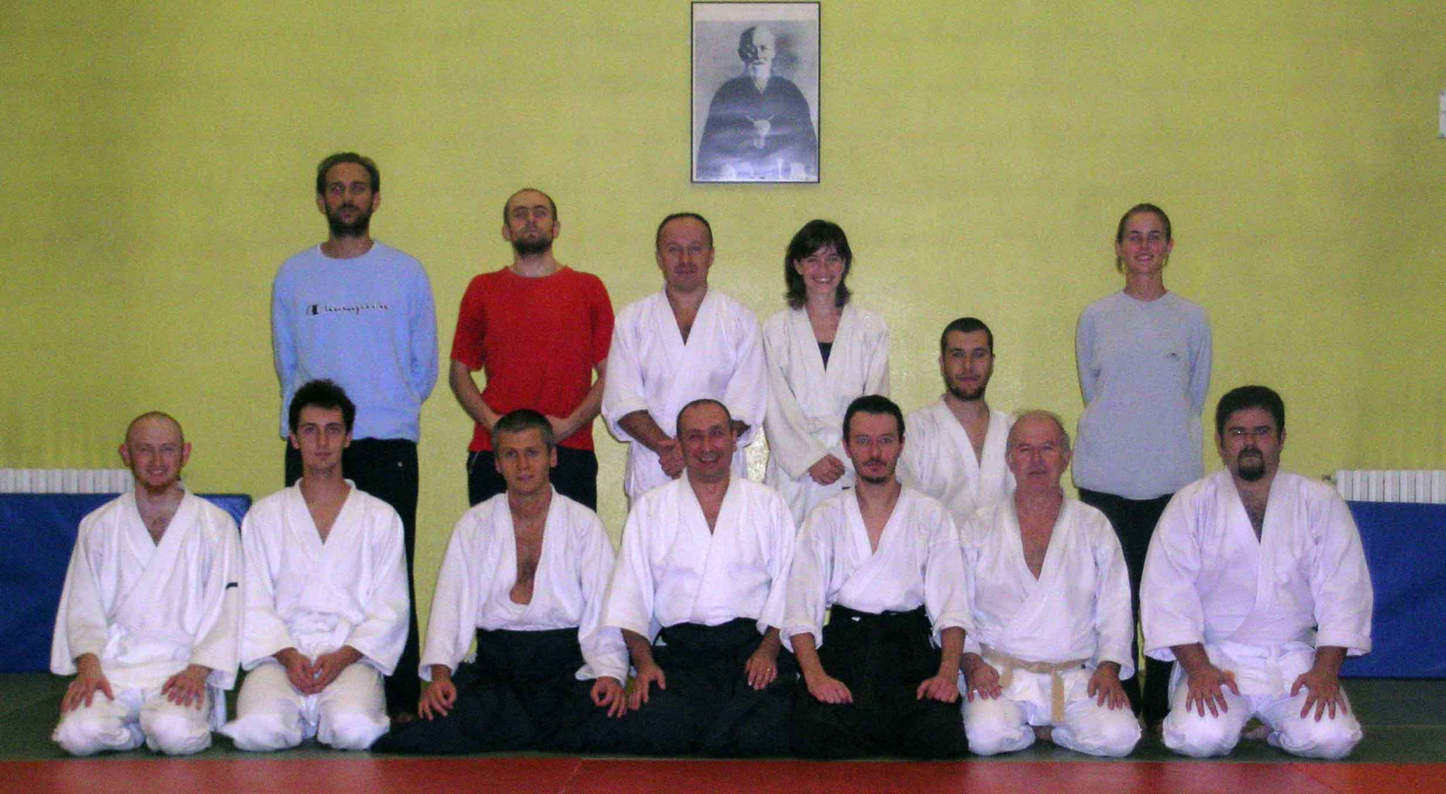 Foto di gruppo Aiki Dojo nel 2005