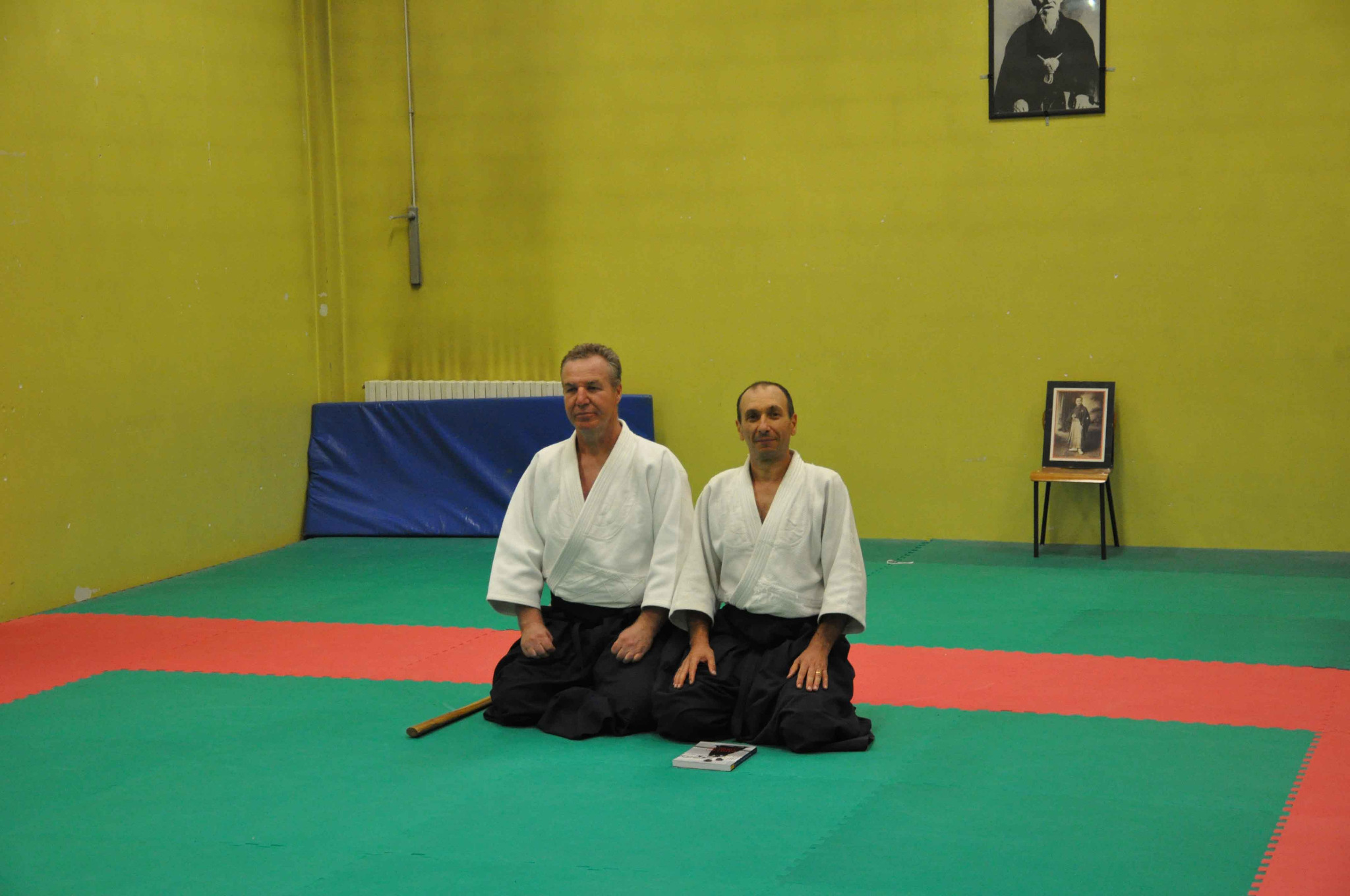 Tecnica di Aikido nel dojo