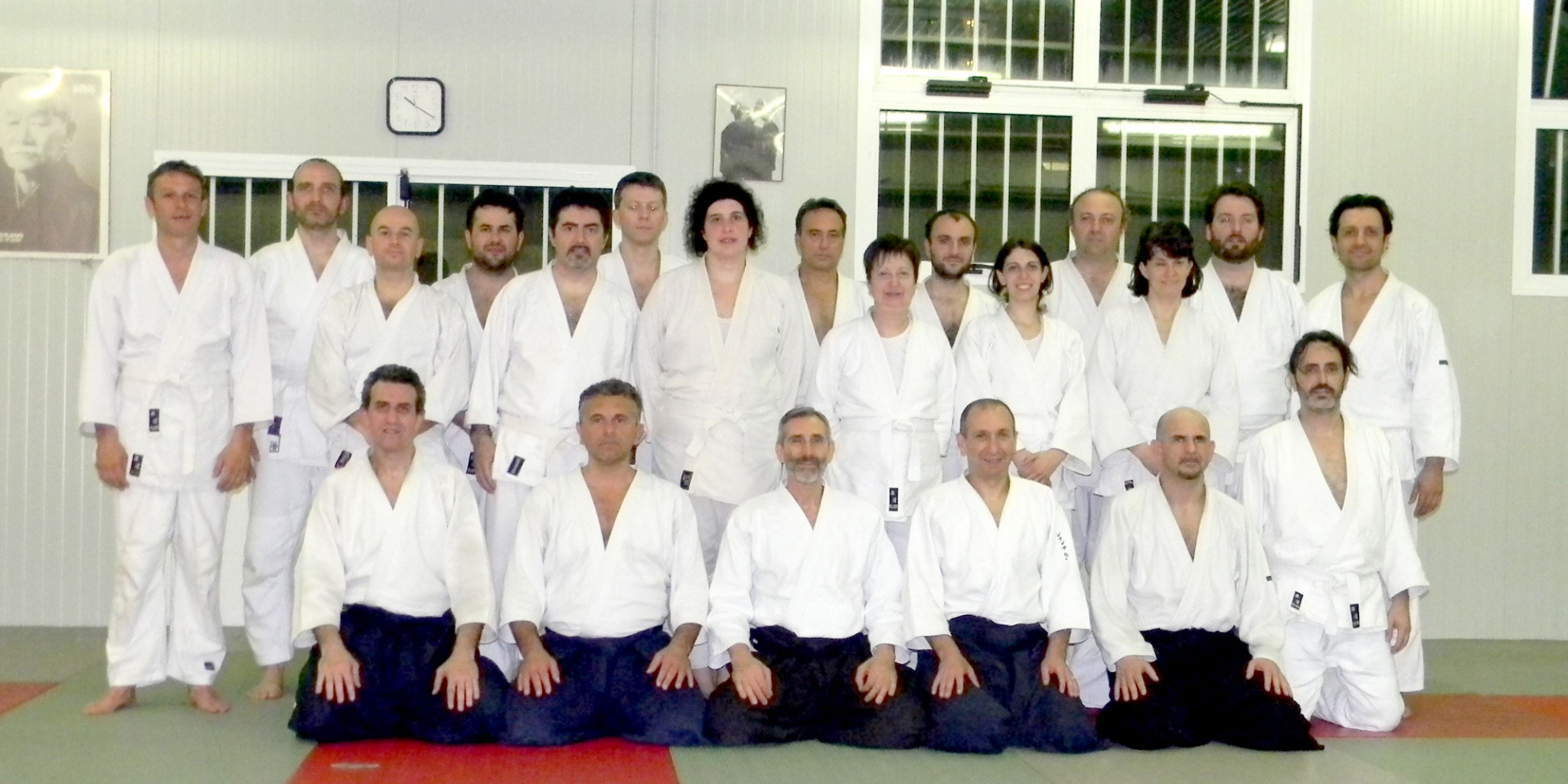 Foto di gruppo Aiki Dojo, Pasqua 2011